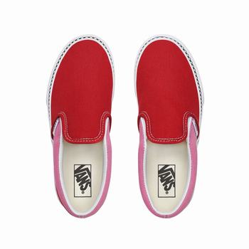 Detske Tenisky Vans 2-Tone Classic (4-8 years) Červené/Fuchsie Ruzove VA49GENFM